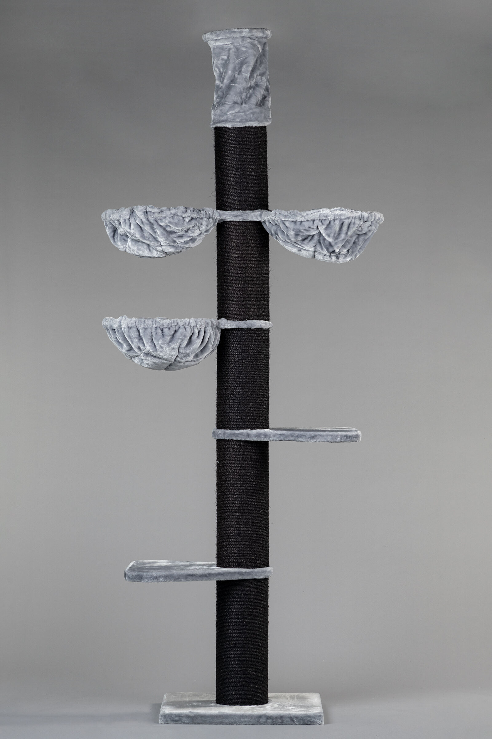 Rascador Maine Coon Tower Plus para gatos color Negro y gris, , large Imagen numero 2