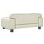 vidaXL Cama para perros de cuero sintético crema 70x45x30 cm, , large indicador imagen numero 4