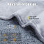 Nobleza Manta Impermeable Perro, L 127 x 100cm Suave y Esponjosa Manta Mascota, Manta Lavable de Felpa a Prueba de Fugas para Sofá Y Cama, Reversible, Gris, , large indicador imagen numero 3