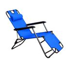 Tumbona reclinable Outsunny de Jardín color Azul, , large image number null