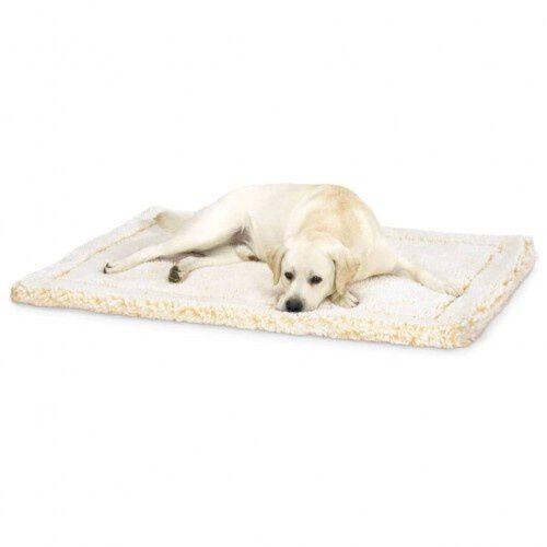 HuggleHounds cama lana blanca para mascotas, , large Imagen numero 1