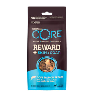 Wellness Core Bocaditos Reward+ Skin&Coat Salmón para perros