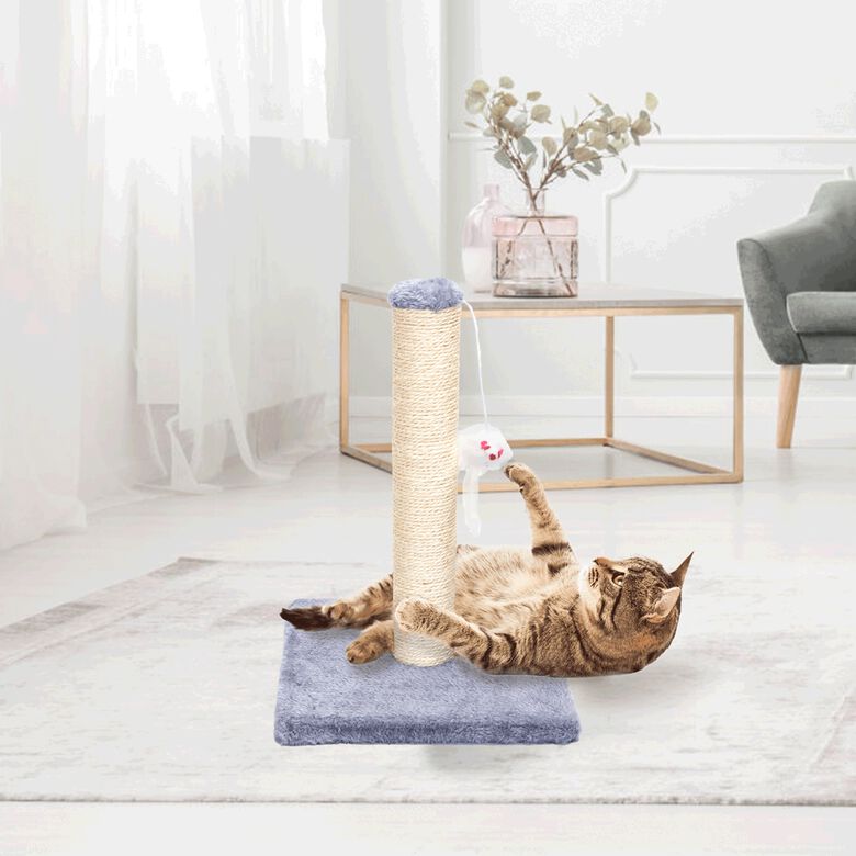 Nobleza Poste Rascador De Sisal Con Juguete para gatos thumbnail