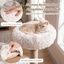 COSTWAY 101 cm &Aacute;rbol Rascador para Gatos de Madera Maciza, 4 Plataformas Acolchadas de Felpa, Postes Rascadores y Alfombrilla, Torre Rascador para Gatos en Forma de Ramas de Bohemio para Interior, , large indicador imagen numero 4