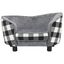 Sofá con estampado de cuadros para perros color Gris, , large indicador imagen numero 3