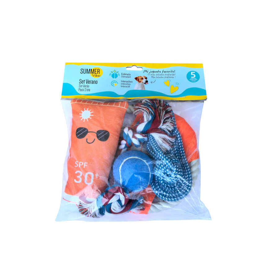 Summer Vibes The Beach Club Set Juguetes para perros, , large Imagen numero 6