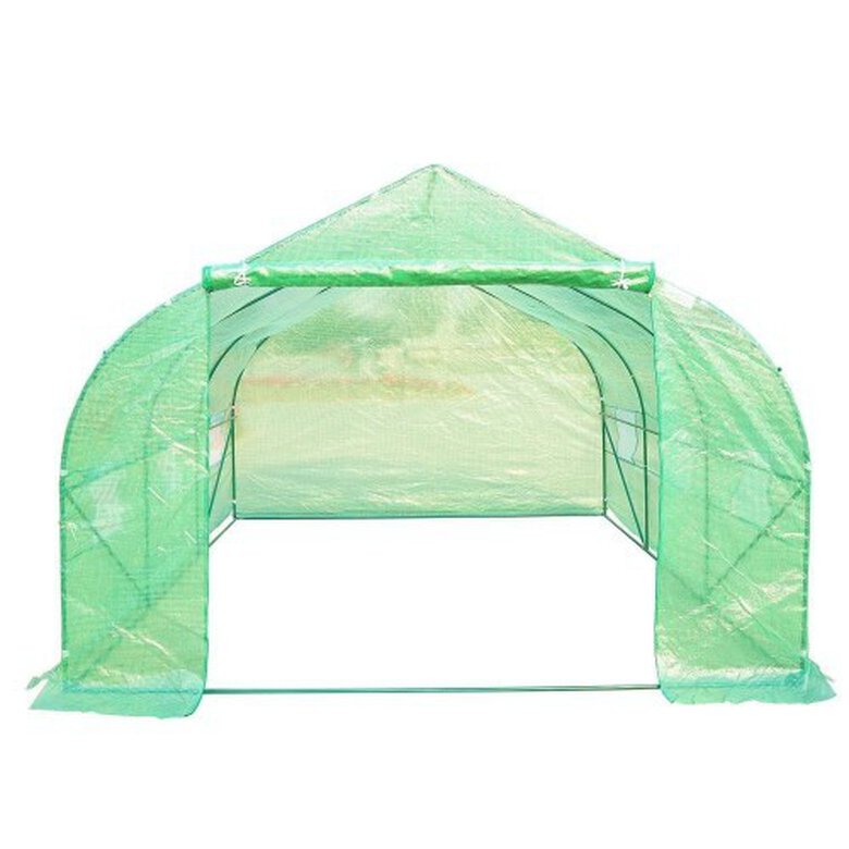 Invernadero con mosquitera Outsunny color Verde, , large image number null