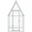 vidaXL Jaula para gallinas acero galvanizado plateado 200x100x190 cm, , large indicador imagen numero 4