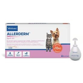 Virbac Allerderm spot on Pipetas dermatol&oacute;gicas para el cuidado de la piel Perros y Gatos.