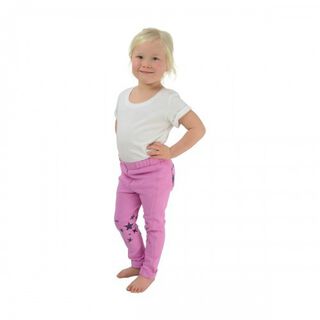 Pantalón de equitación infantil color Rosa/Estrellas Zarzamora