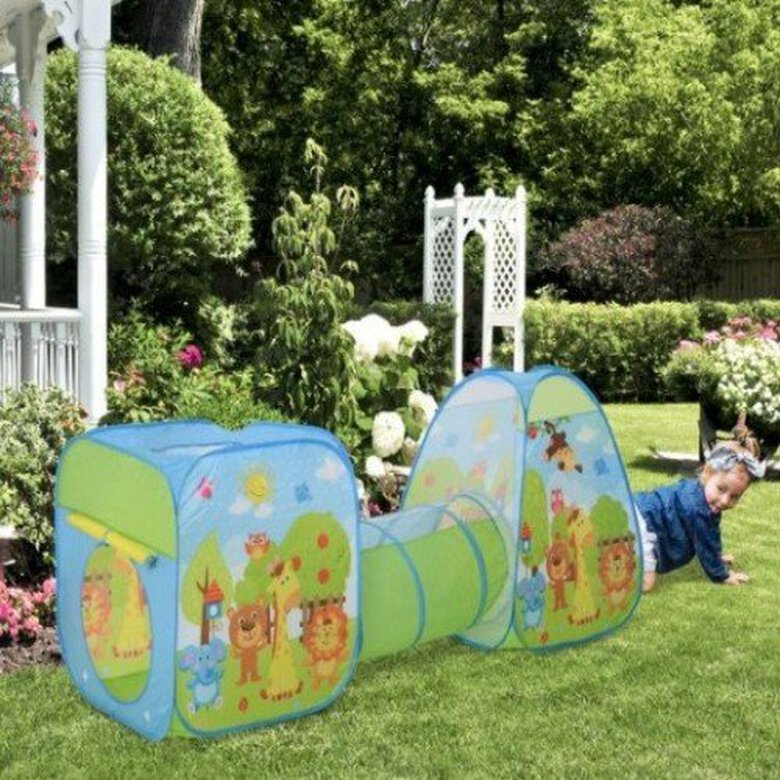 Zona Infantil Pop-Up Para Exterior y Interior Poliéster color Multicolor, , large image number null