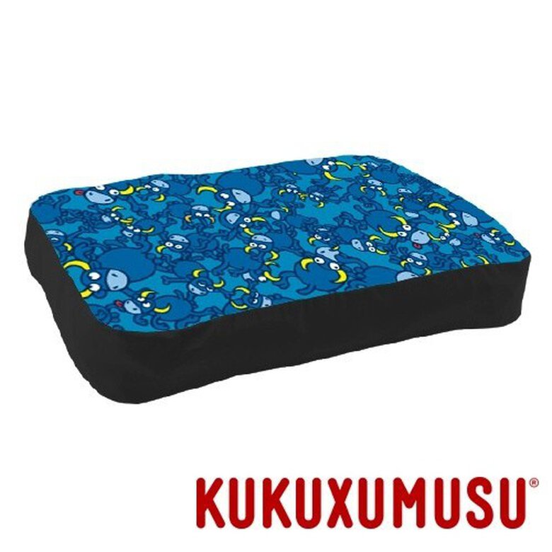 Colchon Kukuxumusu Torillo para perros color Azul, , large image number null