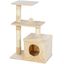 PawHut Rascador múltiples actividades PawHut color Beige, , large indicador imagen numero 1