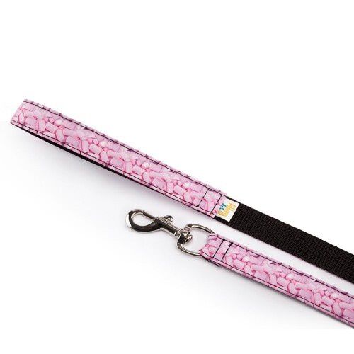 Pamppy correa con estampado de nubes rosa para perros, , large Imagen numero 2