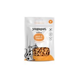 Yogupet Snack Semihúmedo de Cerdo y Yogur Para Perros Pack Ahorro 10 Bolsitas