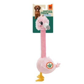Juguete para Perro de Cuello Largo con Sonido Crinkle &ndash; Flamenco