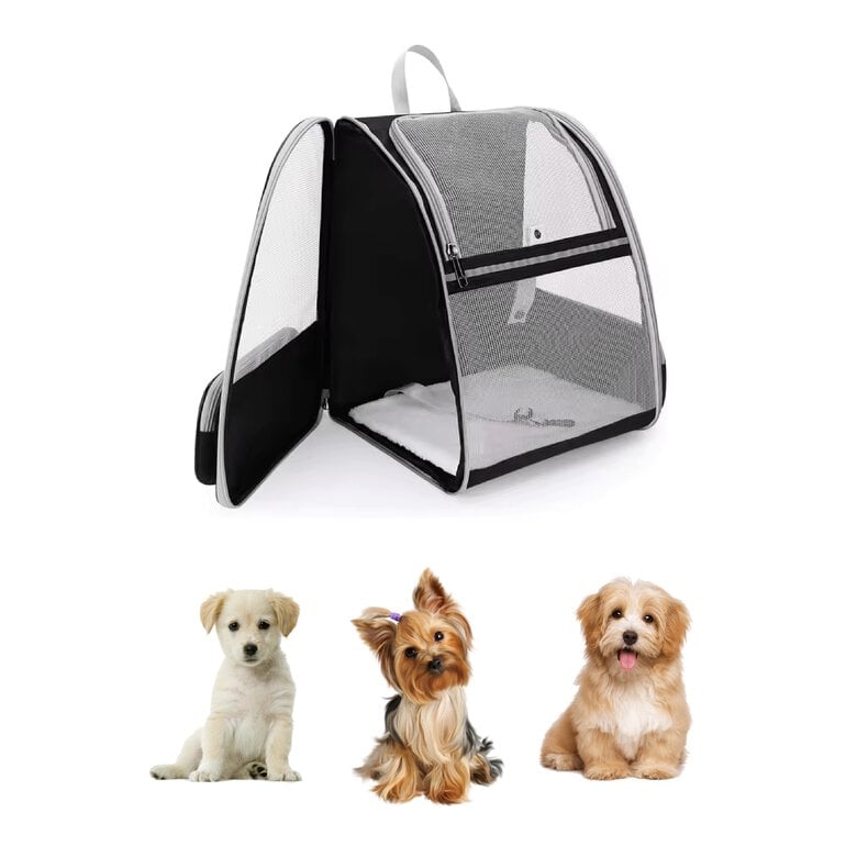 Mochila Transportín para viajar con perros y gatos (menos de 10Kg)