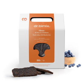 dr.bimix Filetes de Pato con Ar&aacute;ndanos para Perros | Snack Natural Premium