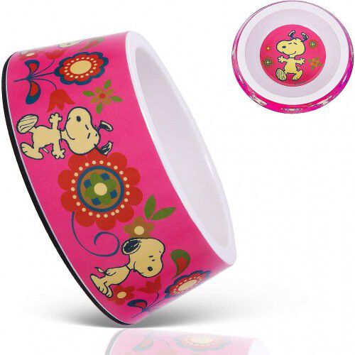 Comedero para perros de melamina Snoopy Pink Flower, , large Imagen numero 1