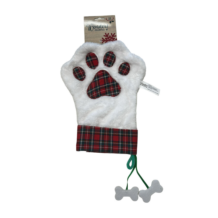 Wonder Christmas Paw Sock peluche navide&ntilde;o para perros, , large Imagen numero 1