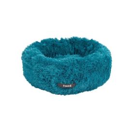 Freedog Cama Antiestr&eacute;s Donut Azul Con Asa Para Perros