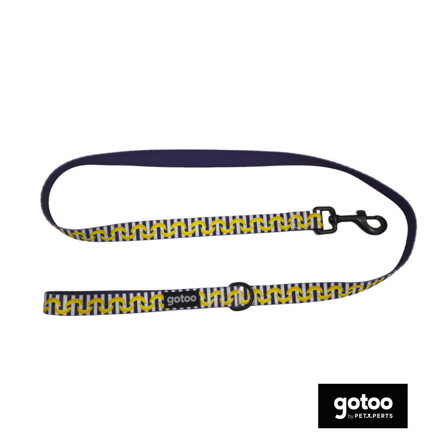 Gotoo Correa estampada banana para perro, , large Imagen numero 2