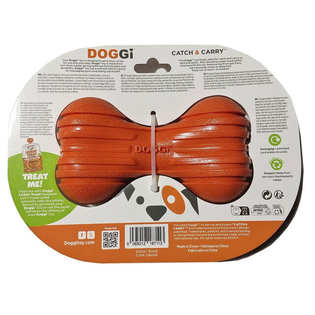 DOGGI RIBBED BONE, , large Imagen numero 2