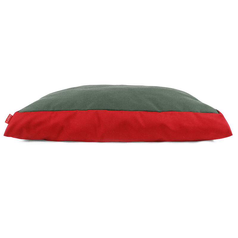 Gauty Cama para Perros y Gatos  Tela de sarga - Rojo y verde, , large Imagen numero 1