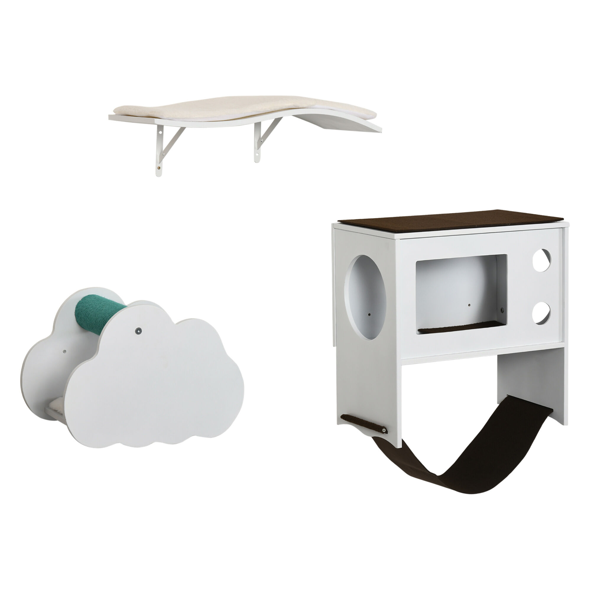 Plataformas de sales pared para gatos