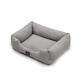 Bambino Doggies Cama para perros Vichy negro