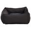 Vidaxl sofá acolchado rectangular con cojín gris oscuro para perros, , large indicador imagen numero 11