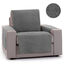Vipalia Protector Cubre Sof&aacute; 4 Plazas Color Gris Oscuro Modelo Brisa, , large indicador imagen numero 8