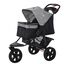 PawHut Cochecito de paseo plegable gris para mascotas, , large indicador imagen numero 1