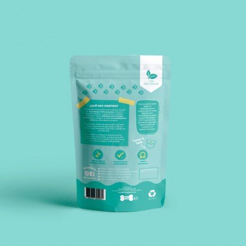 FlooppBITES soft snacks naturales sabor go veggie para perros, , large Imagen numero 3