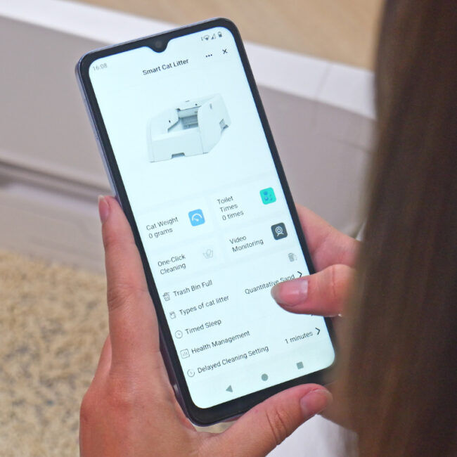 Yupiter® AstroClean 5500 Sand Pool Smart Viewer para gatos thumbnail