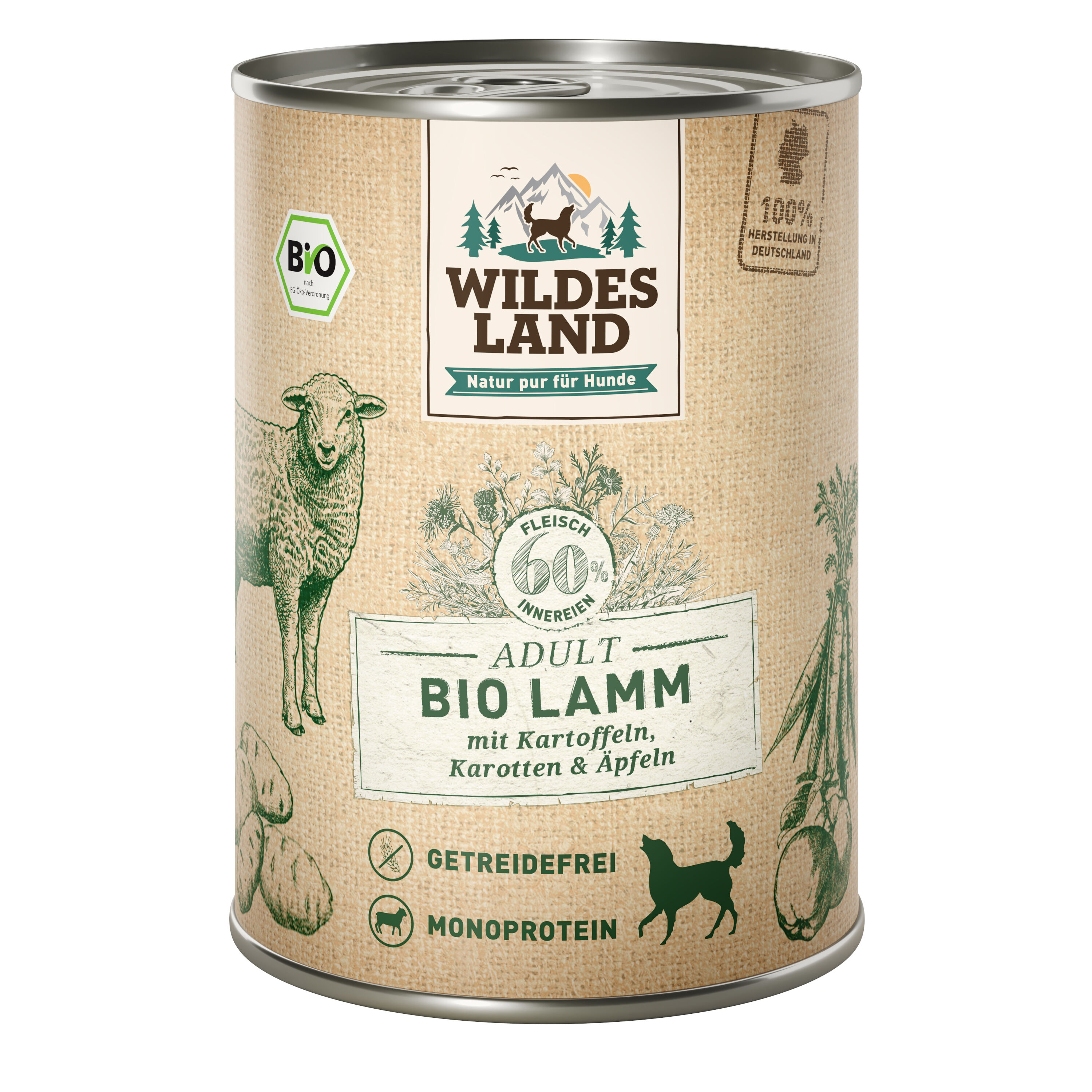 Cordero BIO con patatas y zanahorias 400 g, , large Imagen numero 1