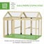 PawHut Gallinero para Exterior, 140x88,5x106 cm, Gallinero de Madera para 1-3 Gallinas con 3 Perchas y 2 Puertas con Cierre, para Gallinas, Conejos, Patos, Madera Natural, , large indicador imagen numero 4