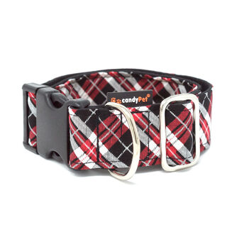 CandyPet Collar Click Modelo PLAID para Perros