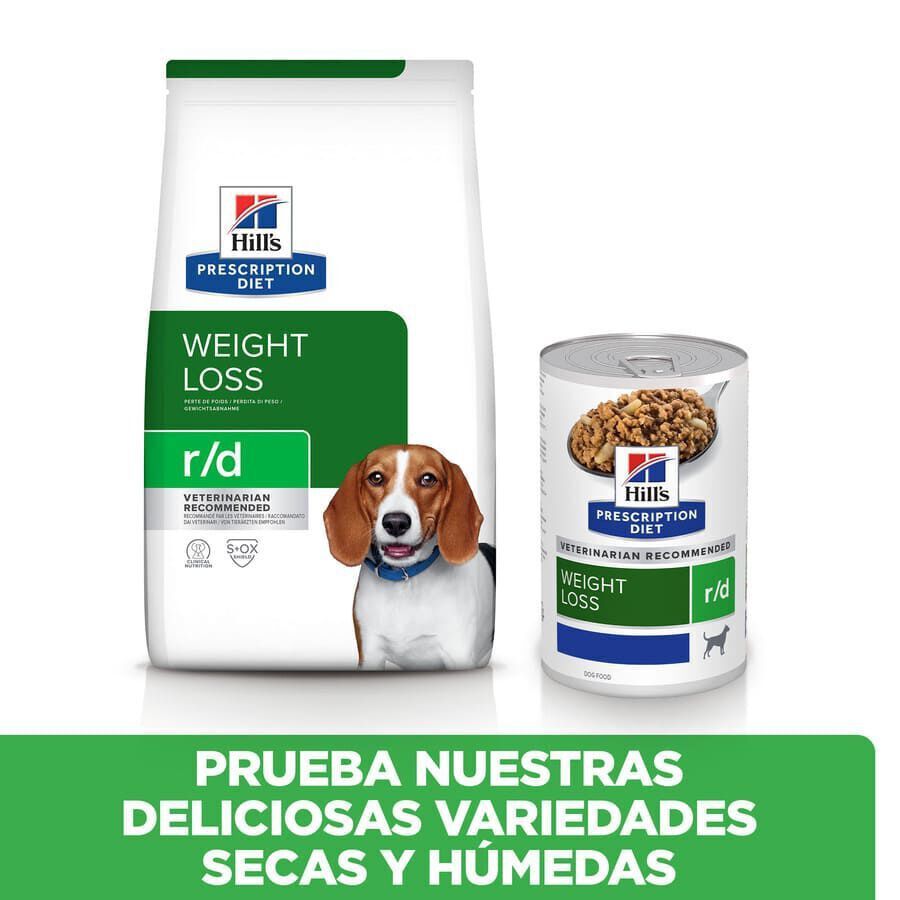 Hill&#039;s Prescription Diet Weight Loss r/d Pollo pienso para perros thumbnail