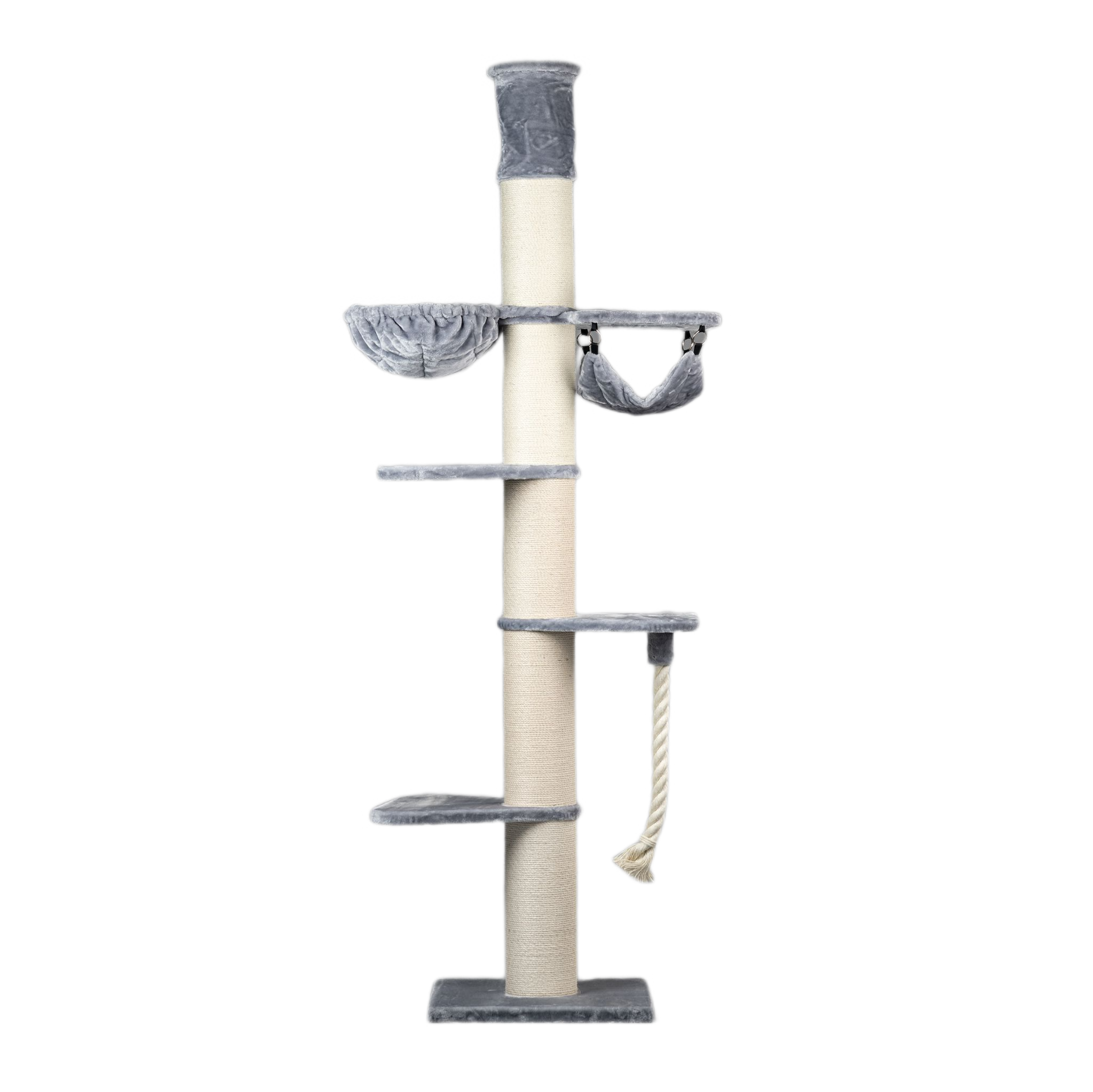 Rascador Maine Coon Tower Crown para gatos color Gris, , large Imagen numero 1