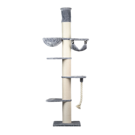 Rascador Maine Coon Tower Crown para gatos color Gris