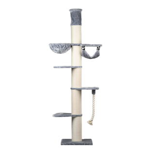 Rascador Maine Coon Tower Crown para gatos color Gris