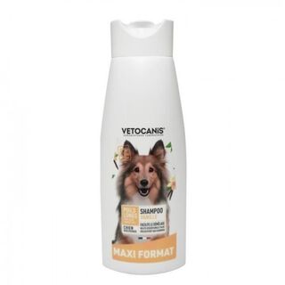 Vetocanis champú con aroma a vainilla para perros de pelo largo