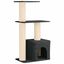 vidaXL &Aacute;rbol para gatos con postes de sisal &Aacute;rbol rascador Muebles animales, , large indicador imagen numero 1