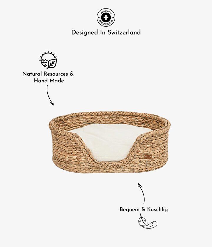 Pet and Co Cesta De Juncos De Agua Goofy Nature - Perros y Gatos, , large Imagen numero 5