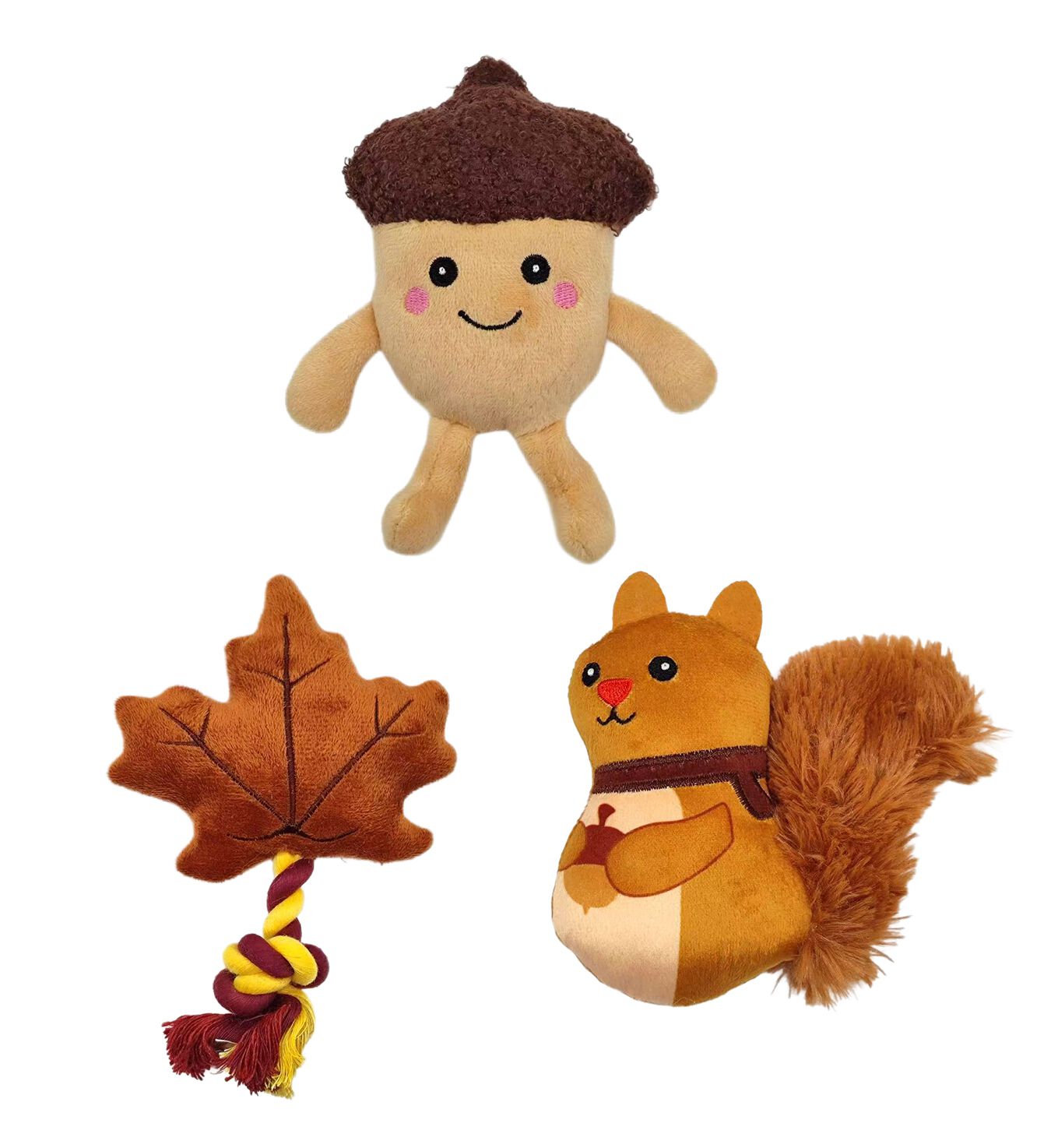 FOFOS |Pack de 3 Peluches (Colecci&oacute;n Oto&ntilde;o) - Para Perro, , large Imagen numero 2