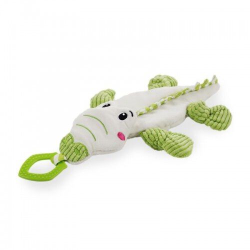 All for paws cocodrilo dental blanco y verde para cachorros, , large Imagen numero 3