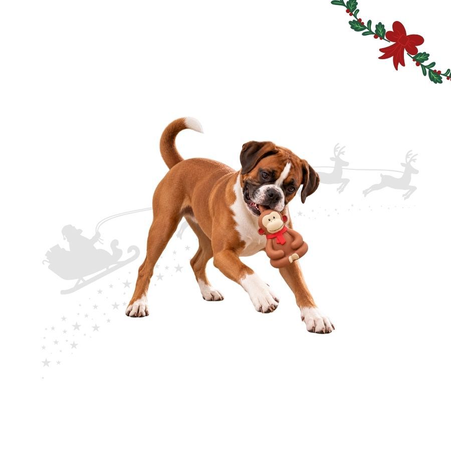 Wonder Christmas Mono L&aacute;tex Juguete para perros, , large Imagen numero 1
