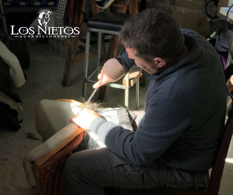 Guarnicioneria Los Nietos Pantalón Montero Clásico para niño Color Camel thumbnail