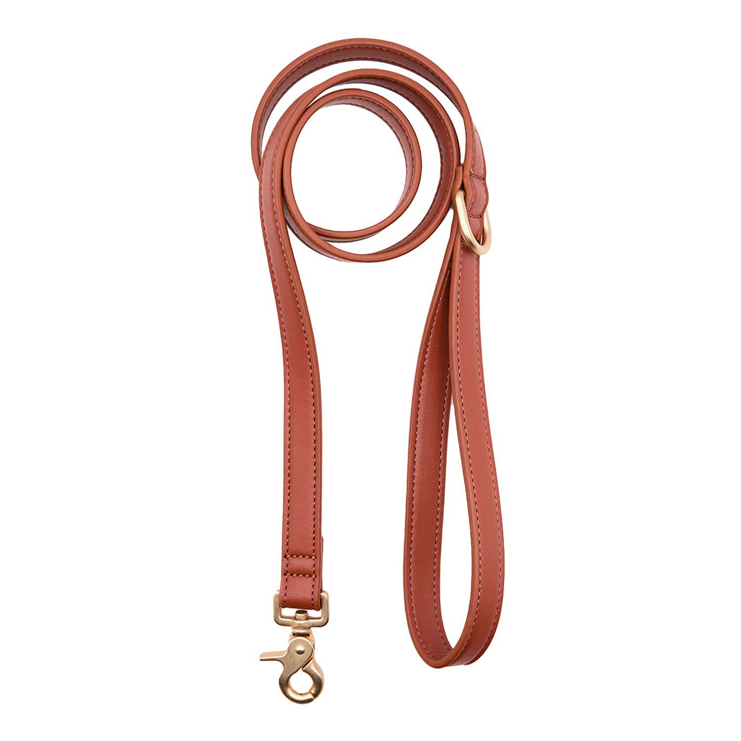 CAFIDE Correa Cuero Vegano Jala Marr&oacute;n, , large Imagen numero 1